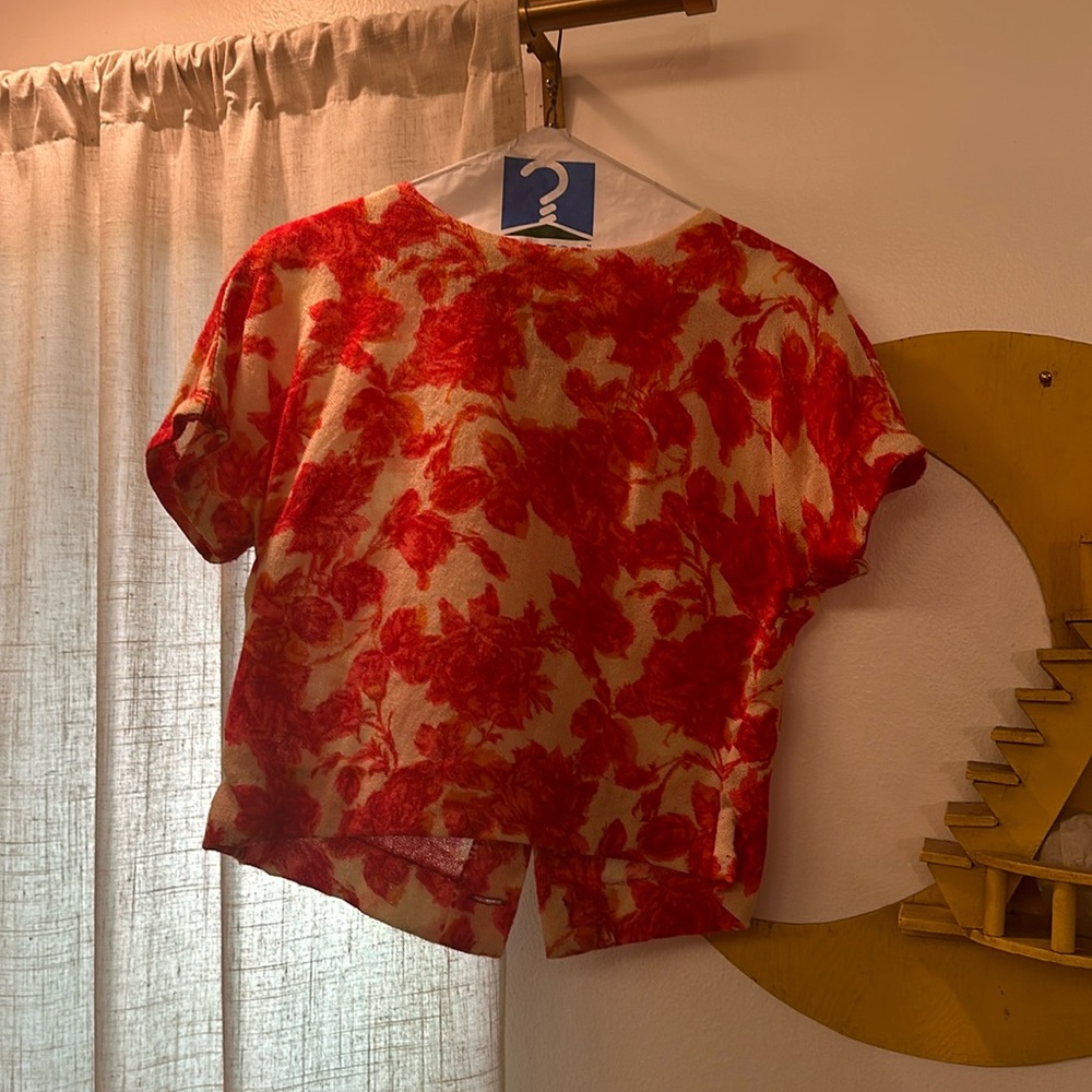 Vintage Floral Top